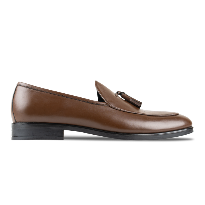 Hackney: Mocassin Homme - Cuir Marron