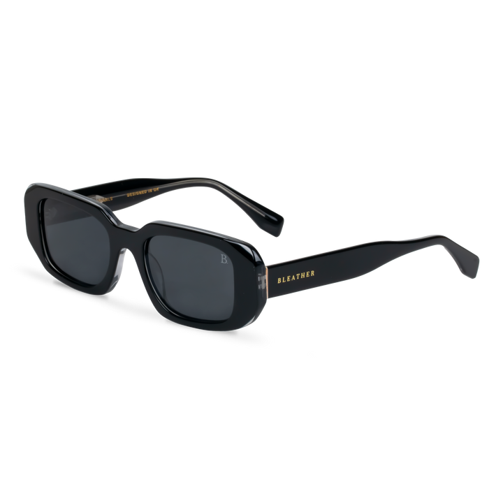 Iconic: Lunettes de soleil de luxe Noir-Trans