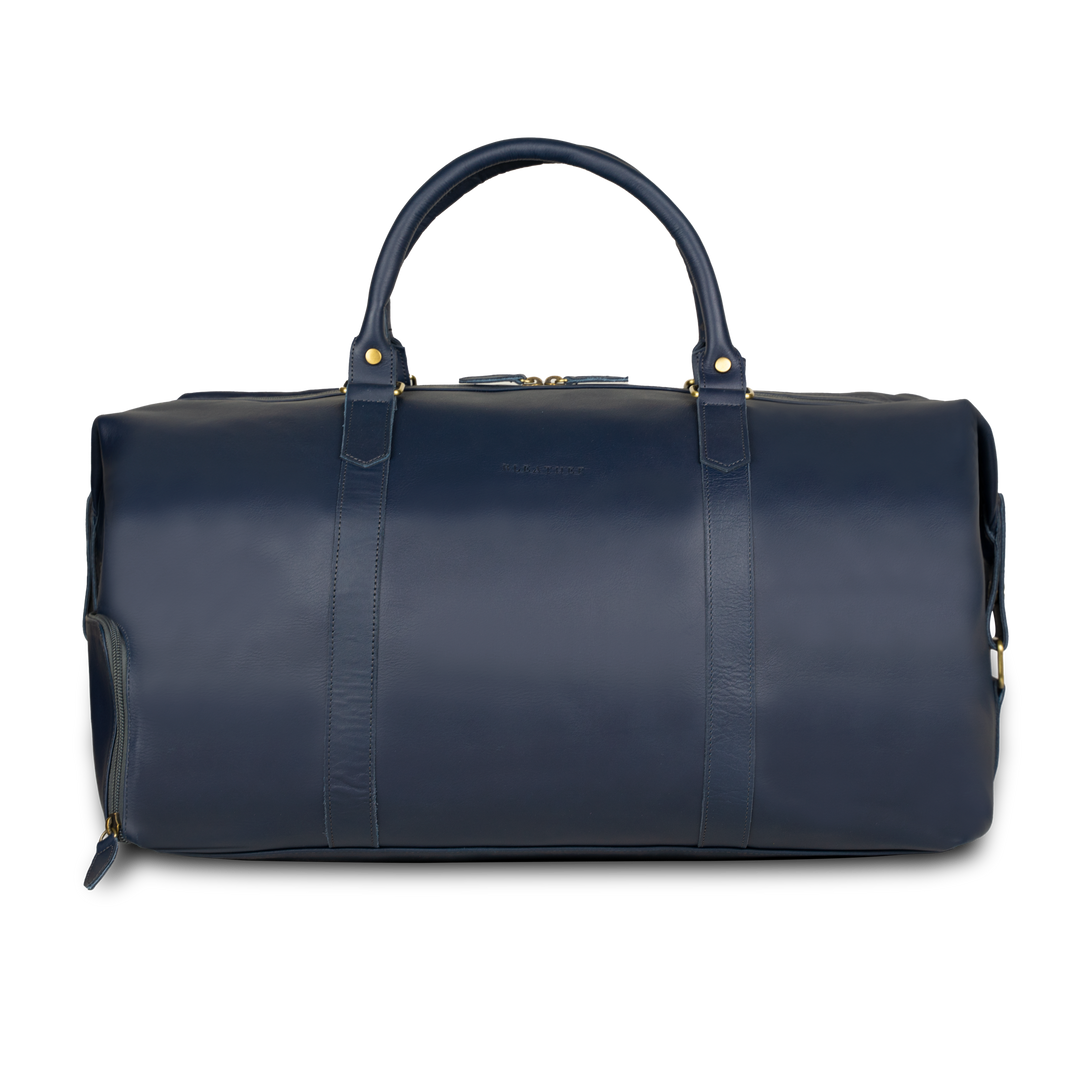 Imperial Essence: Sac de Voyage - Cuir Bleu