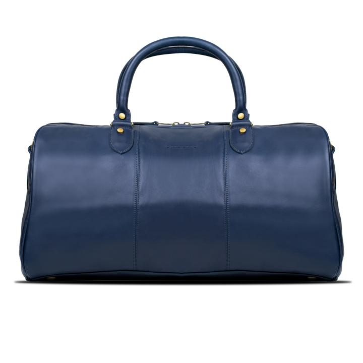 TheAristocrat: Sac de Voyage - Cuir Bleu