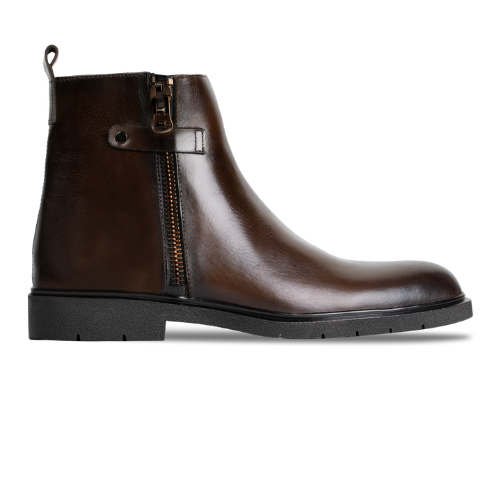 Ralph: Bottes Homme - Cuir Marron