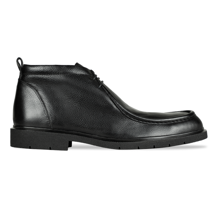 Murphy: Demi Bottes Homme - Cuir Noir