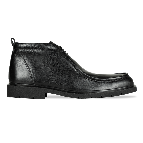 Murphy: Demi Bottes Homme - Cuir Noir