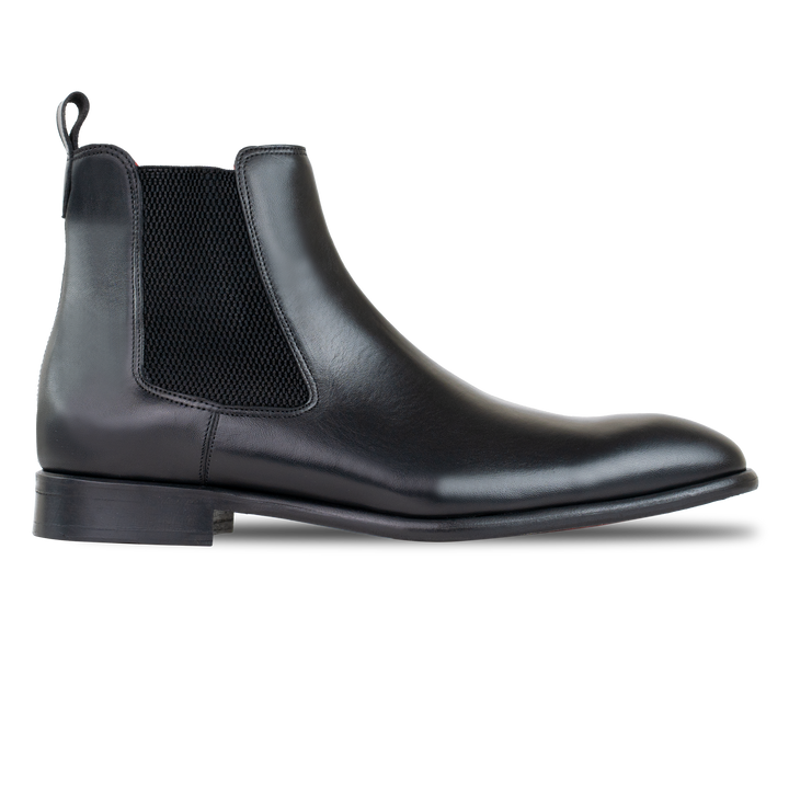 Alton: Chelsea Boots Homme - Cuir Noir