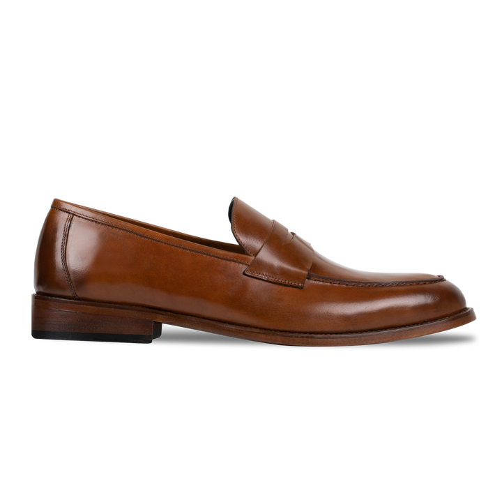 Andrew: Mocassin Homme - Cuir Marron