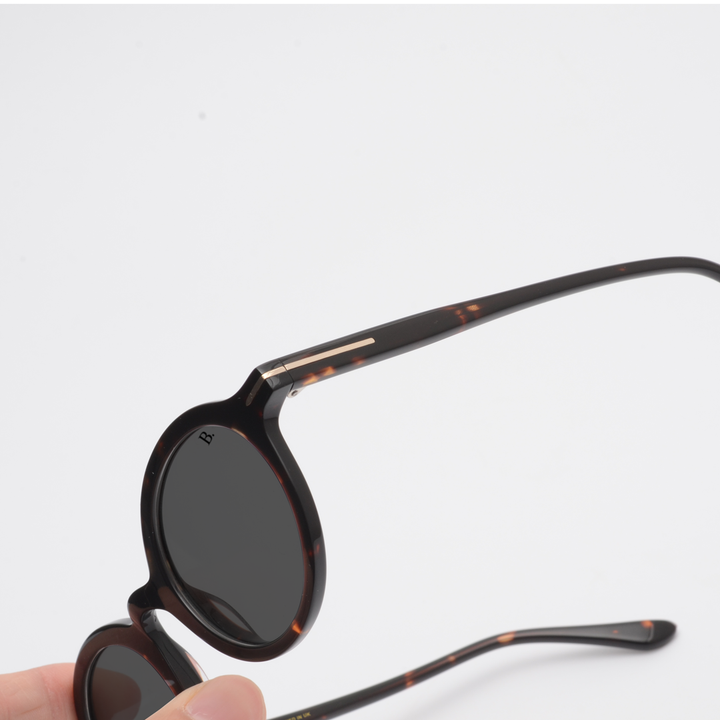 Sundew: Lunettes de soleil de luxe Havane