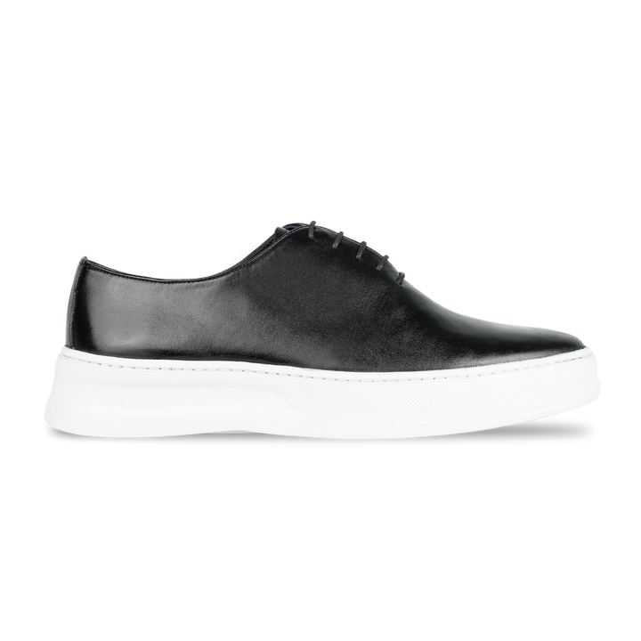 Kirk: Sneakers Homme - Cuir Noir