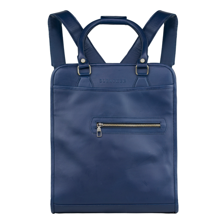 Fezexplore: Sac à dos - Cuir Bleu