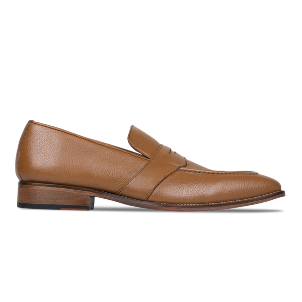 River: Mocassin Homme - Guir Cognac