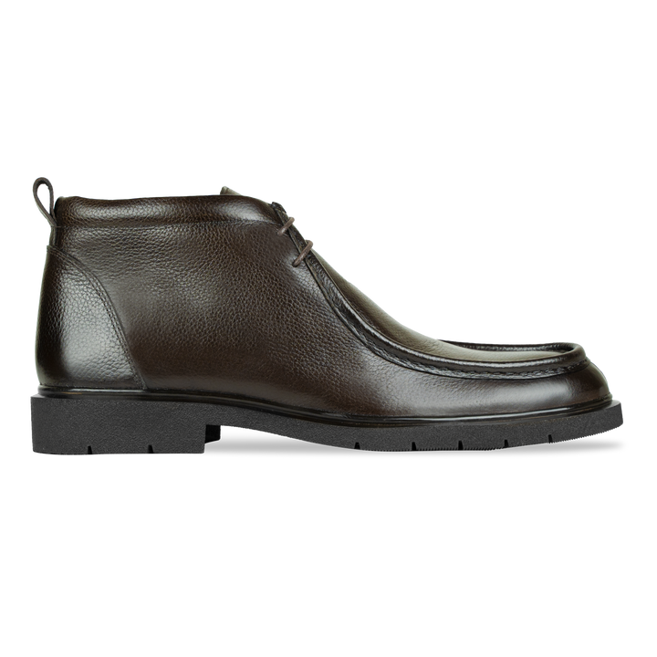 Murphy: Demi Bottes Homme - Cuir Marron