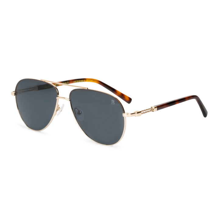 COMET'S: Lunettes de soleil de luxe Gold