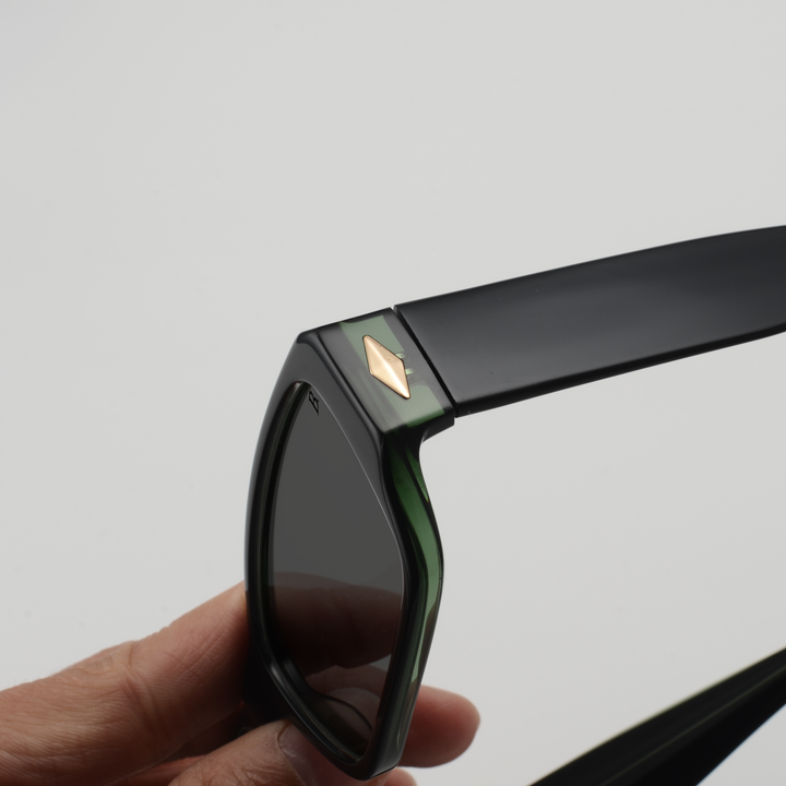 Ghost: Lunettes de soleil de luxe Vert