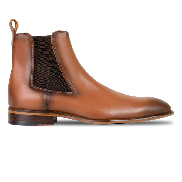 Alton: Chelsea Boots Homme - Cuir Marron