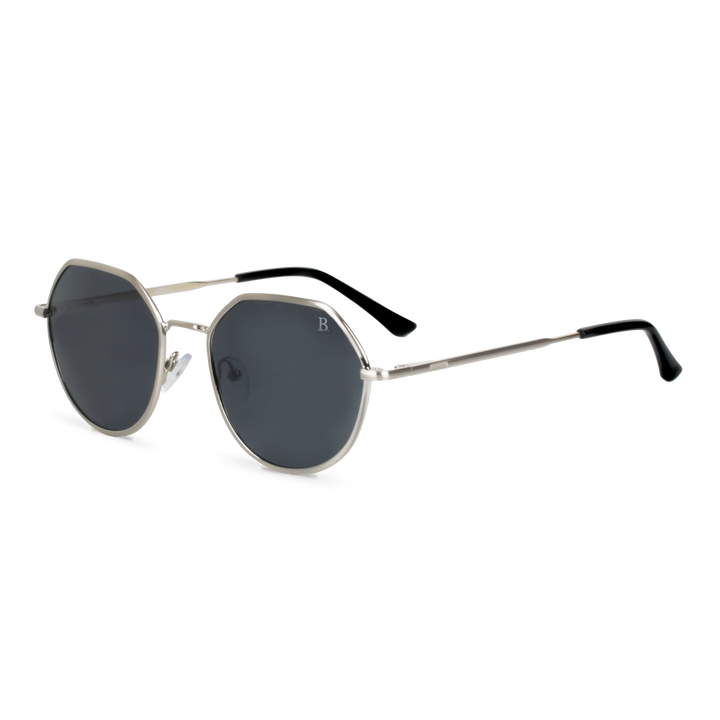 Lunavo: Lunettes de soleil de luxe Silver