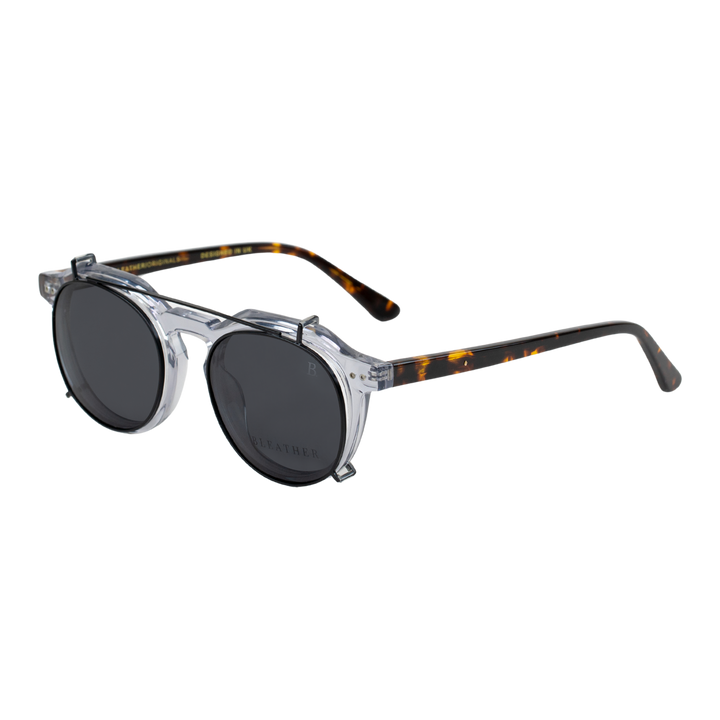 Bastion: Lunettes à clips de luxe Transparent