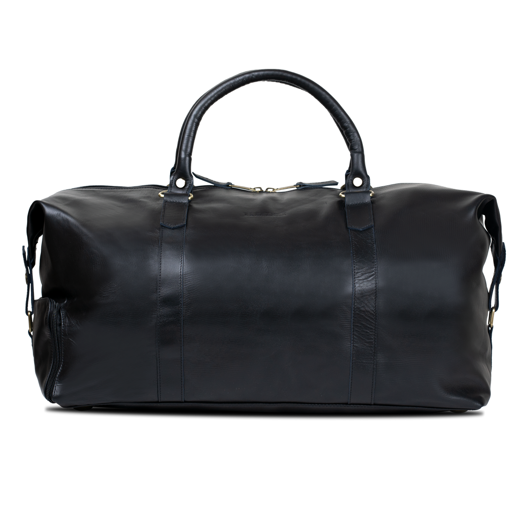 Imperial Essence: Sac de Voyage - Cuir Noir