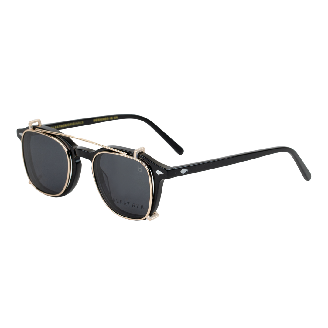 Paladin: Lunettes à clips de luxe Noir