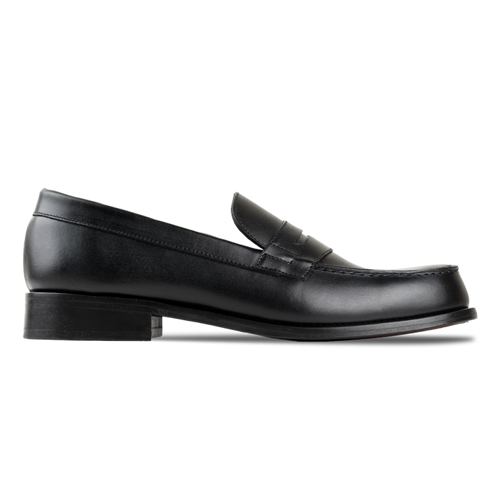 Beverley: Mocassin Homme - Cuir Noir