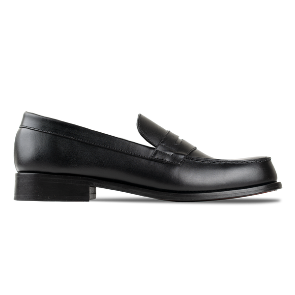 Beverley: Mocassin Homme - Cuir Noir