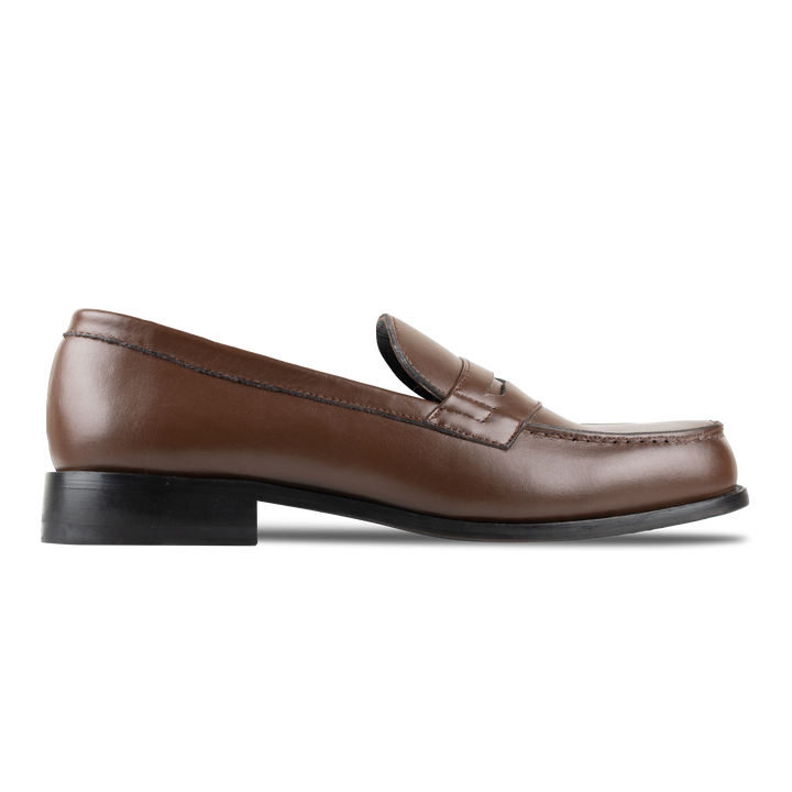 Beverley: Mocassin Homme - Cuir Marron