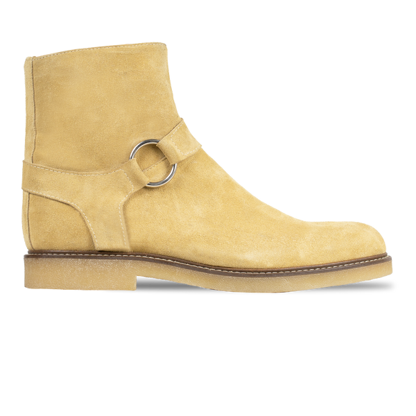 Marlon: Bottes Homme -  Daim Beige