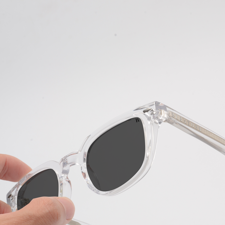 Zephyr: Lunettes de soleil de luxe Transparent