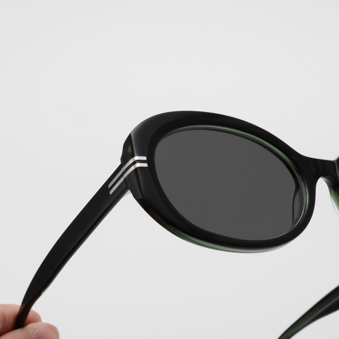 Orchid: Lunettes de soleil de luxe Vert