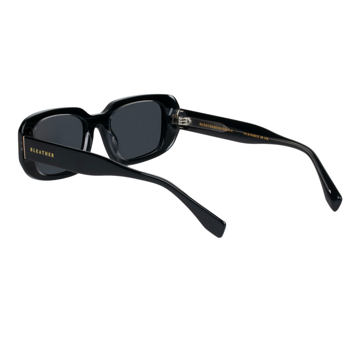 Iconic: Lunettes de soleil de luxe Noir-Trans