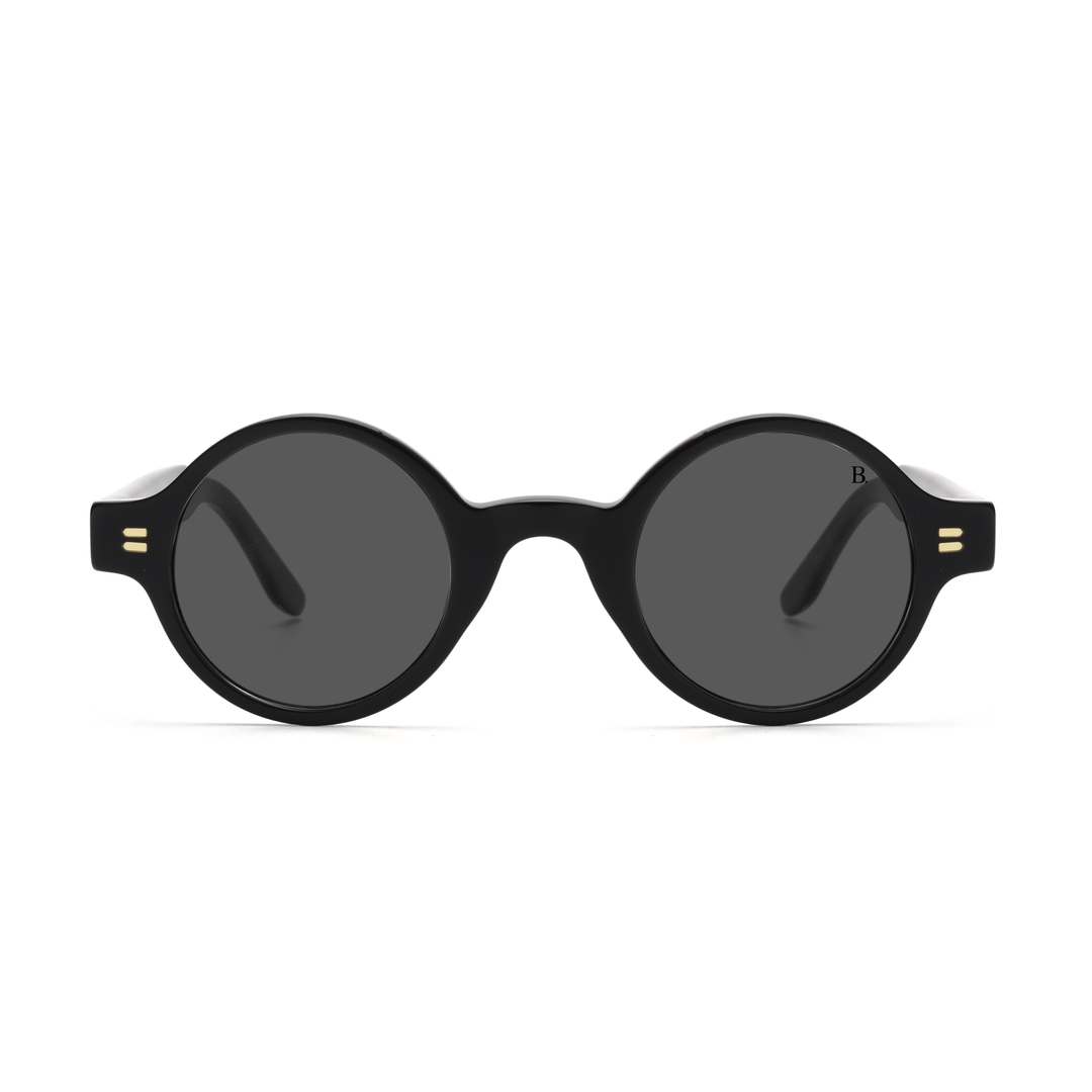 Moss: Lunettes de soleil de luxe Noir