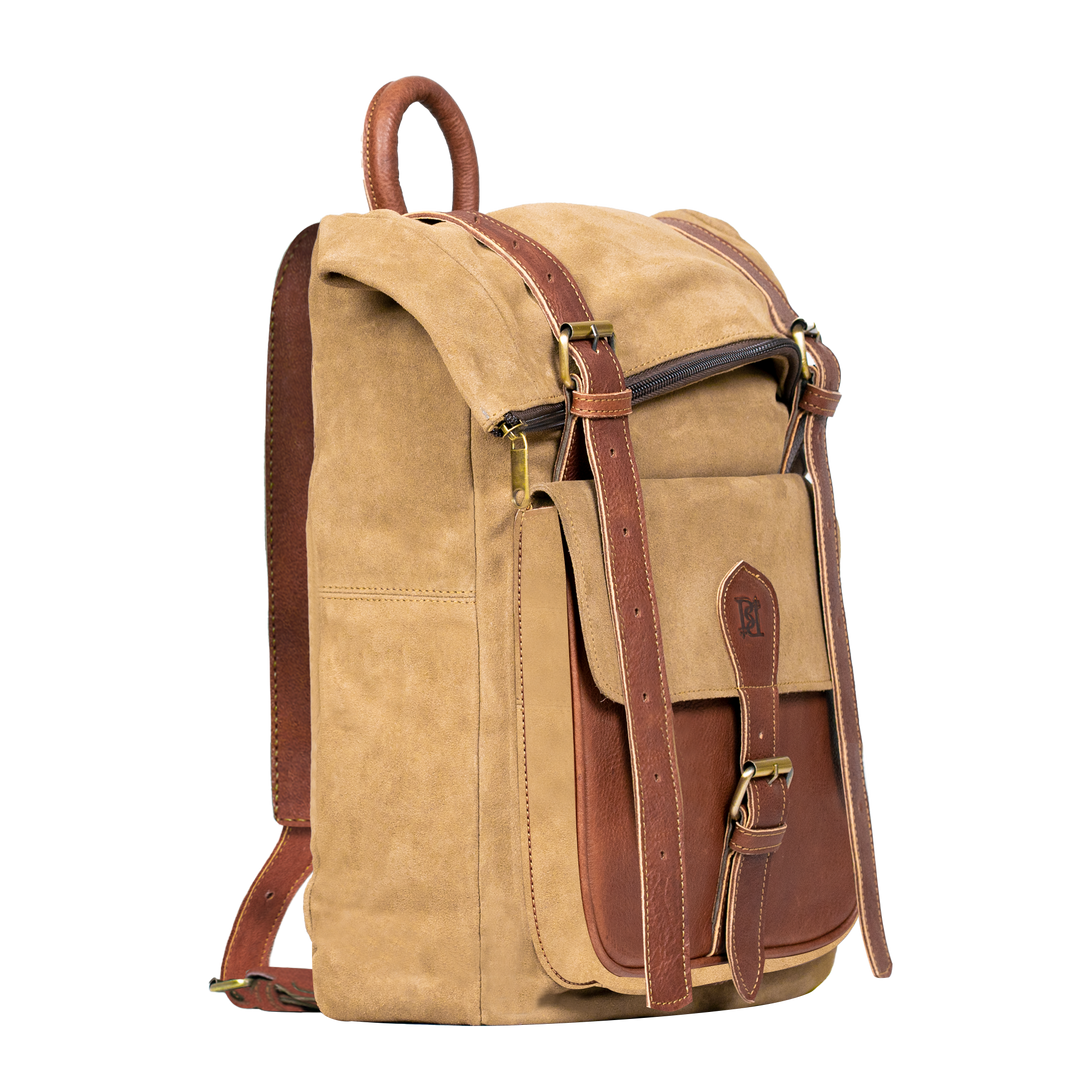 EliteExplorer: Sac à dos - Daim Beige