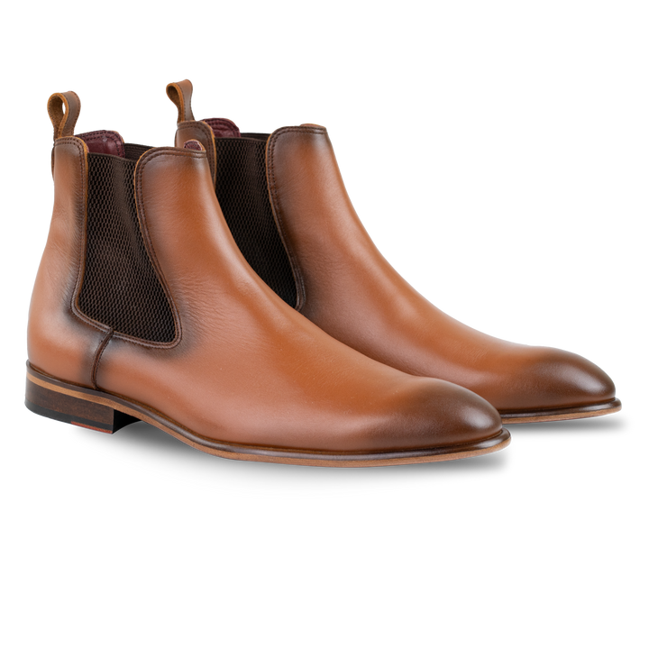 Alton: Chelsea Boots Homme - Cuir Marron