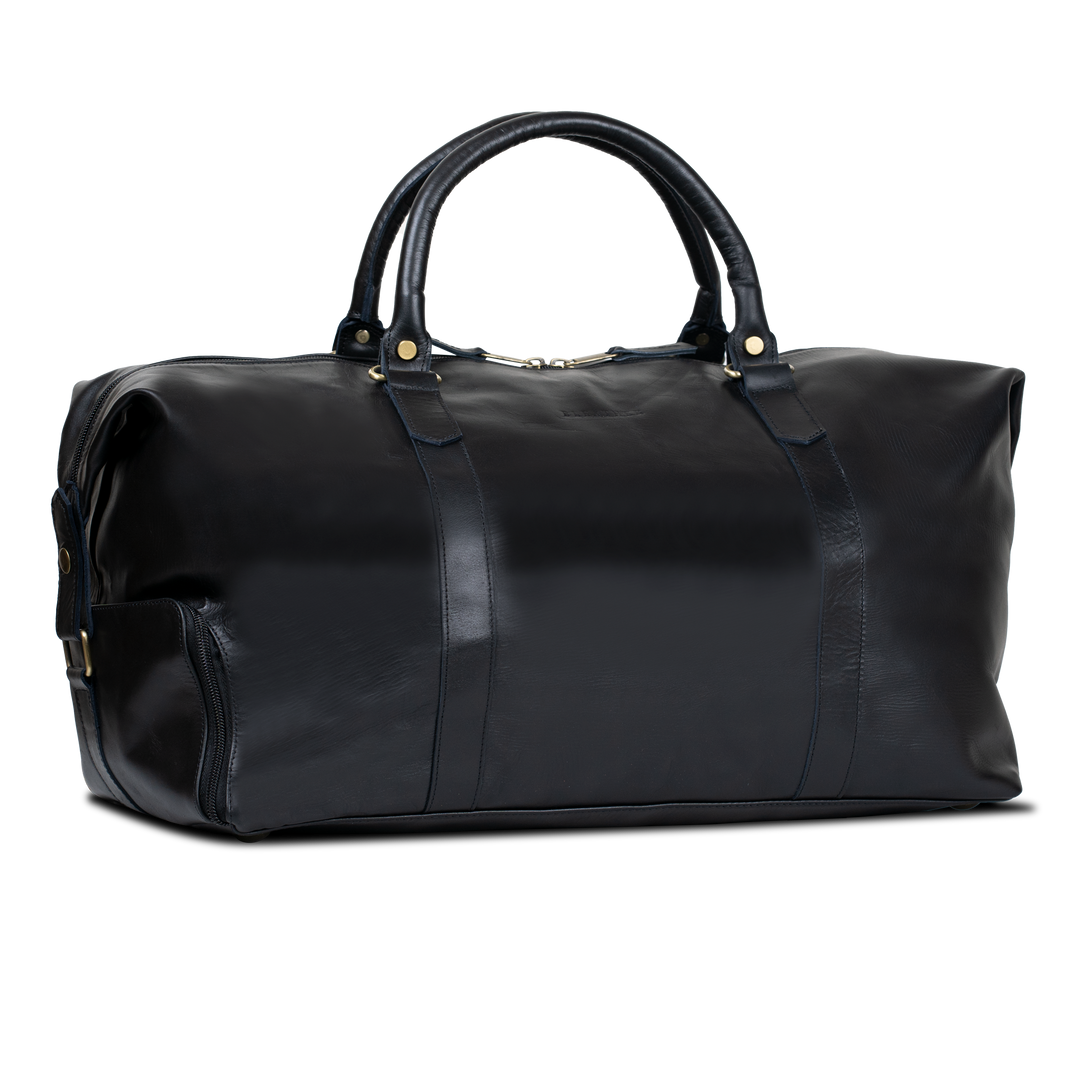 Imperial Essence: Sac de Voyage - Cuir Noir