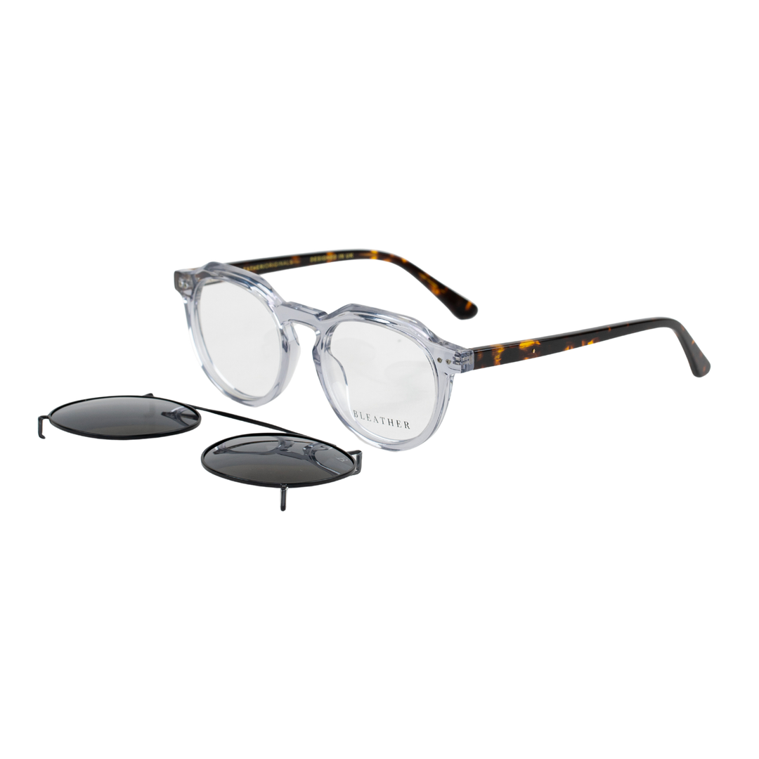 Bastion: Lunettes à clips de luxe Transparent