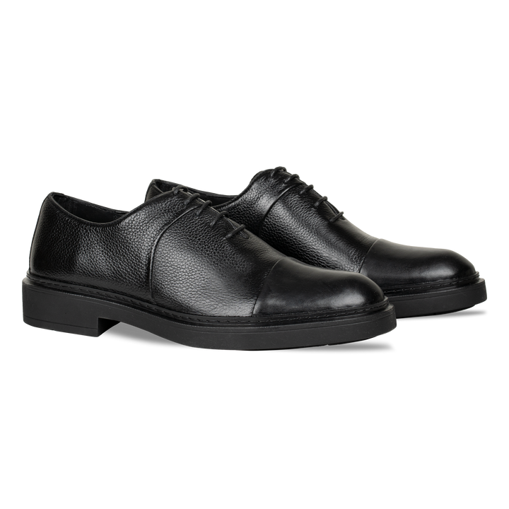 Edouard: Richelieu Homme - Cuir Noir