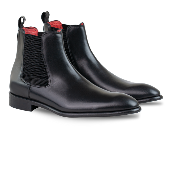 Alton: Chelsea Boots Homme - Cuir Noir