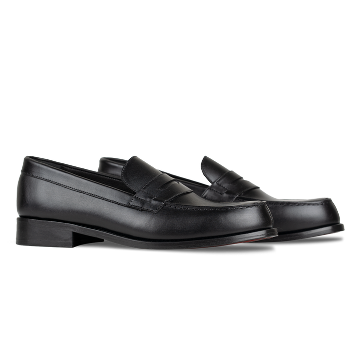 Beverley: Mocassin Homme - Cuir Noir