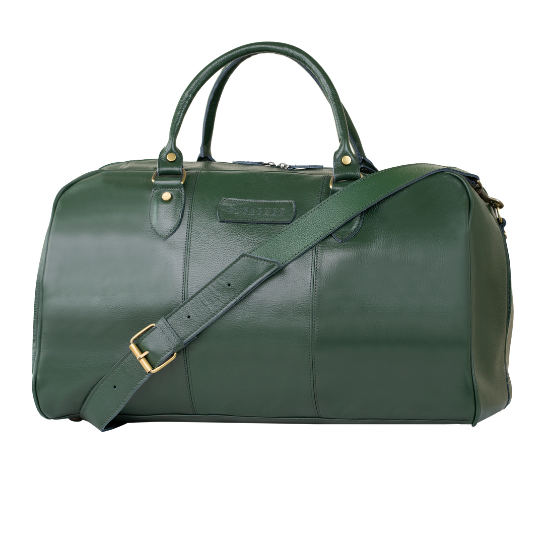 TheAristocrat: Sac de Voyage - Cuir Vert