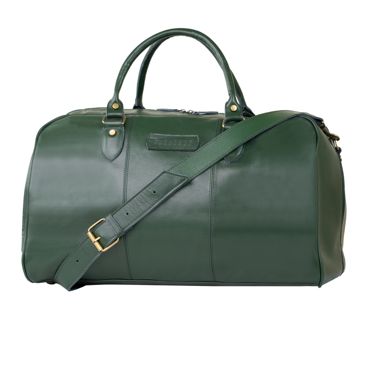 TheAristocrat: Sac de Voyage - Cuir Vert