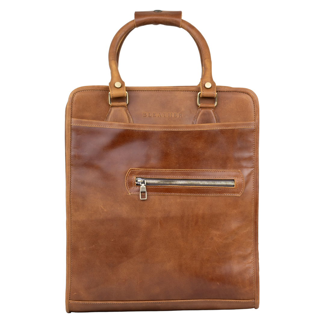 Fezexplore: Sac à dos - Cuir Cognac