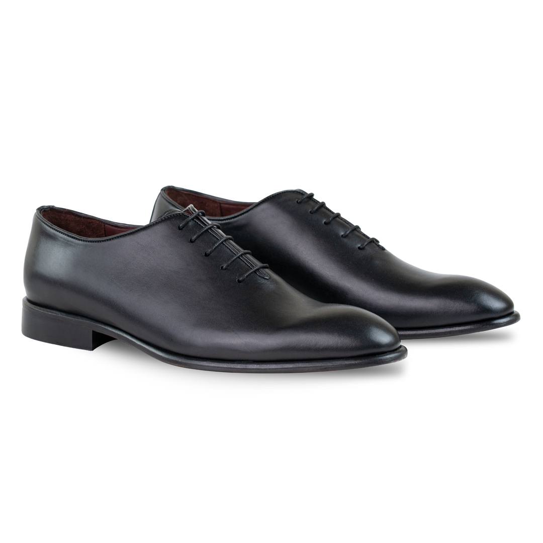 Landon: Richelieu Homme - Cuir Noir