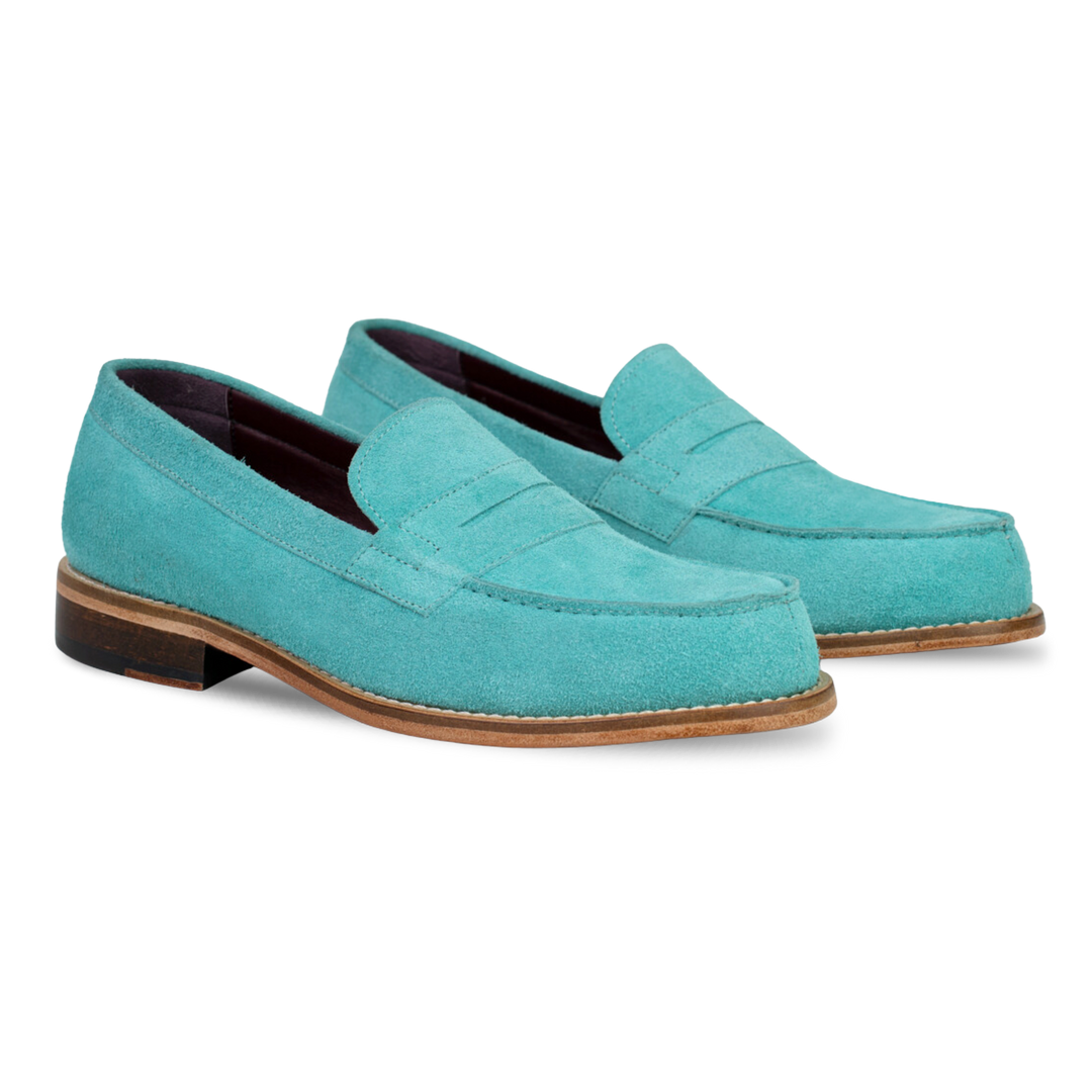 Beverley: Mocassin Homme - Daim Tiffany