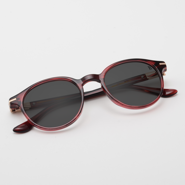 Bright: Lunettes de soleil de luxe Rouge