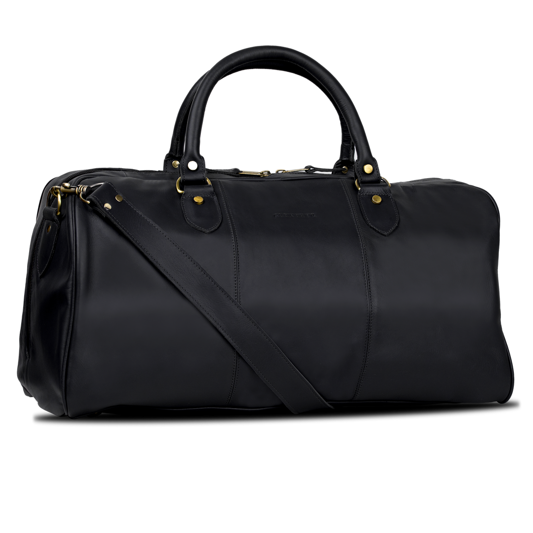 TheAristocrat: Sac de Voyage - Cuir Noir