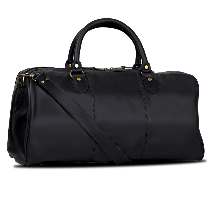 TheAristocrat: Sac de Voyage - Cuir Noir