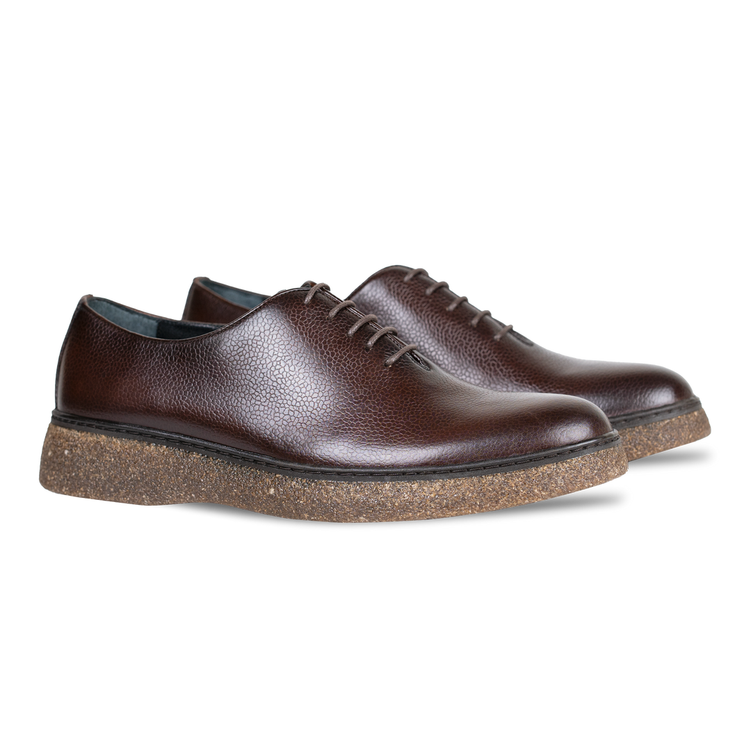 Peters: Richelieu Homme - Cuir Marron