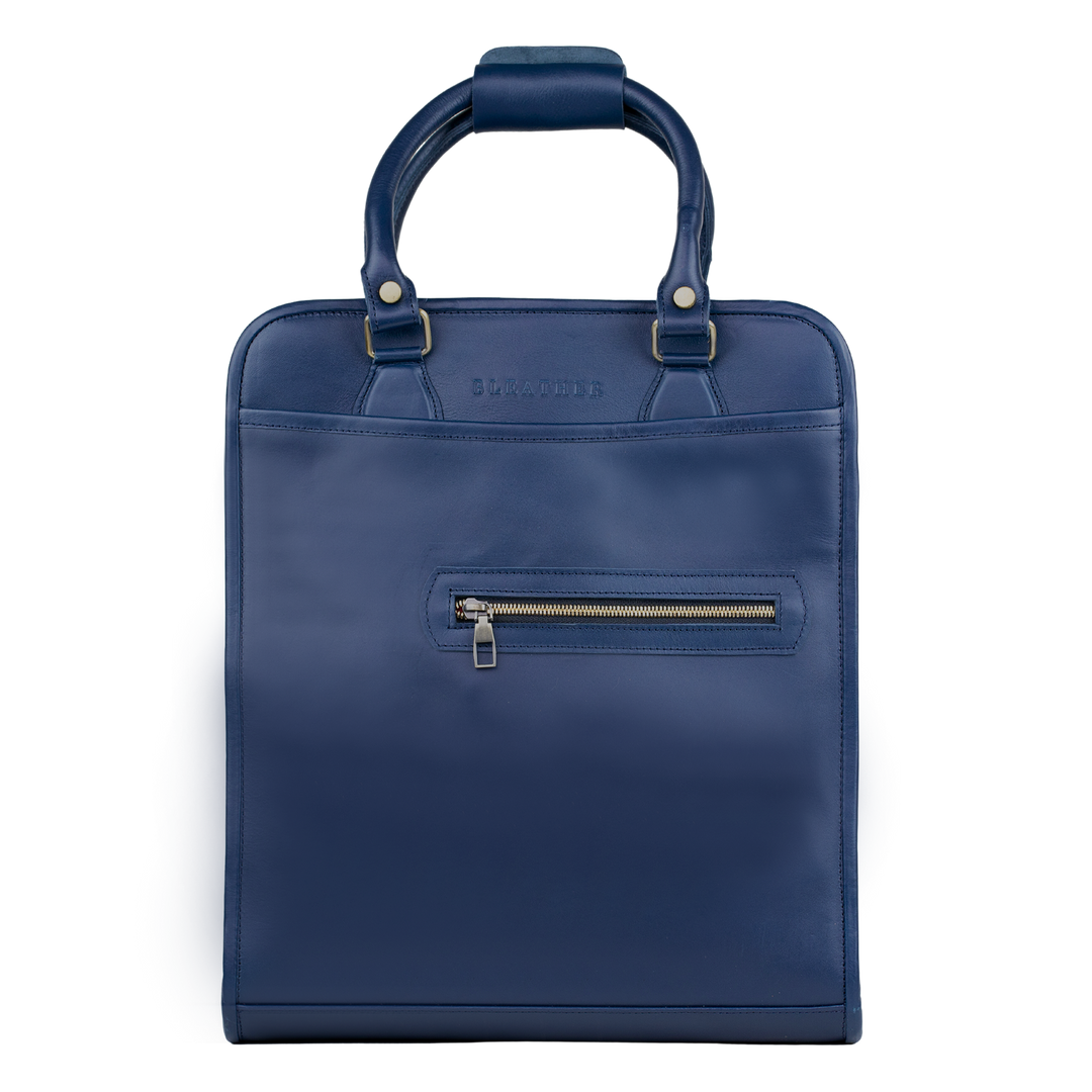 Fezexplore: Sac à dos - Cuir Bleu