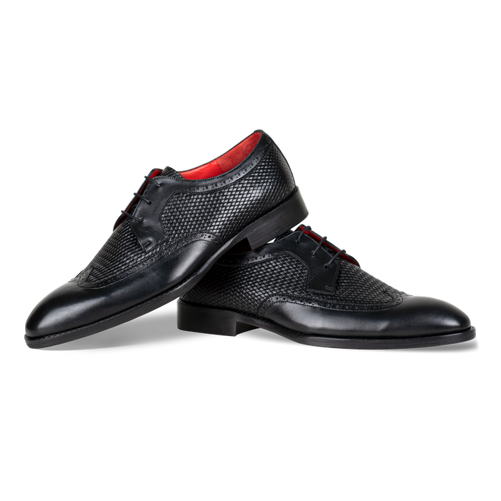 Carter: Derby Homme - Cuir Noir