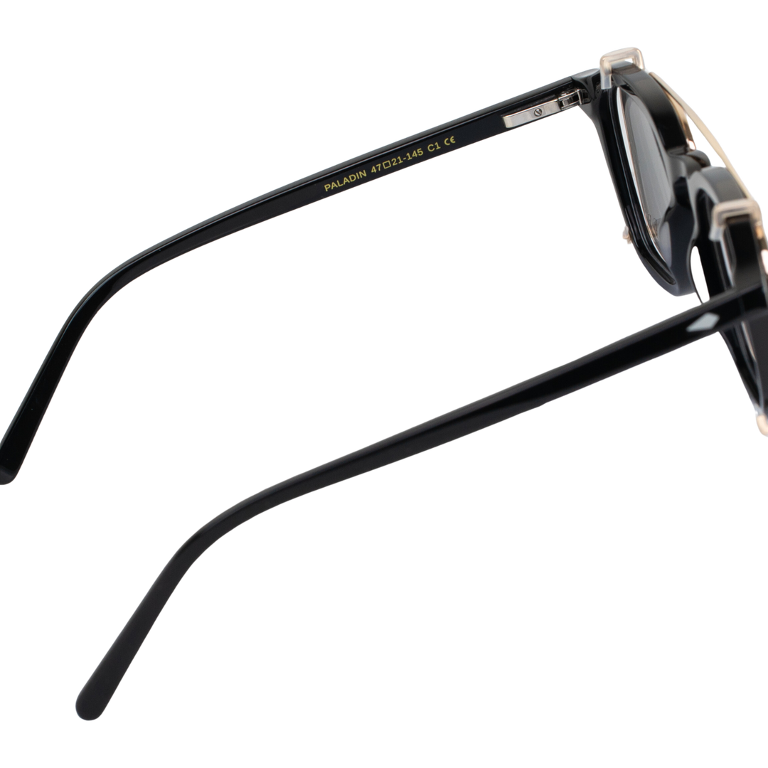 Paladin: Lunettes à clips de luxe Havane