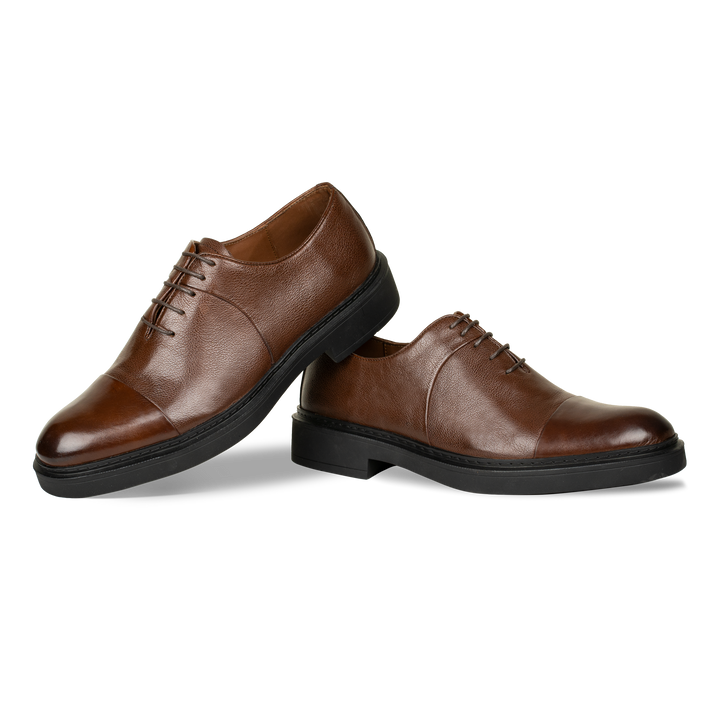 Edouard: Richelieu Homme - Cuir Marron