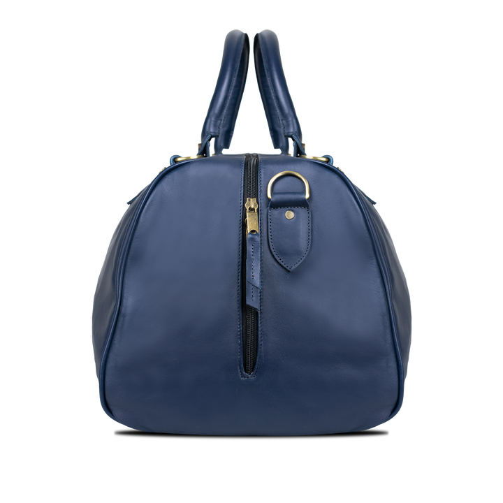 TheAristocrat: Sac de Voyage - Cuir Bleu